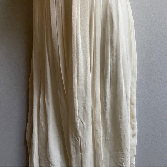 Aiden Mattox strapless silk beaded sequin formal gown dress Sz 2 - Picture 8 of 15